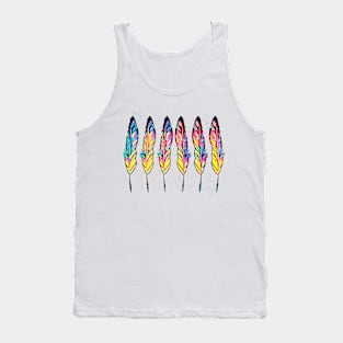 Warholish Feathers Tank Top